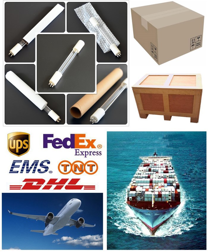 Transport of 36 watt uv light bulb Transport of 36 watt uv light bulb